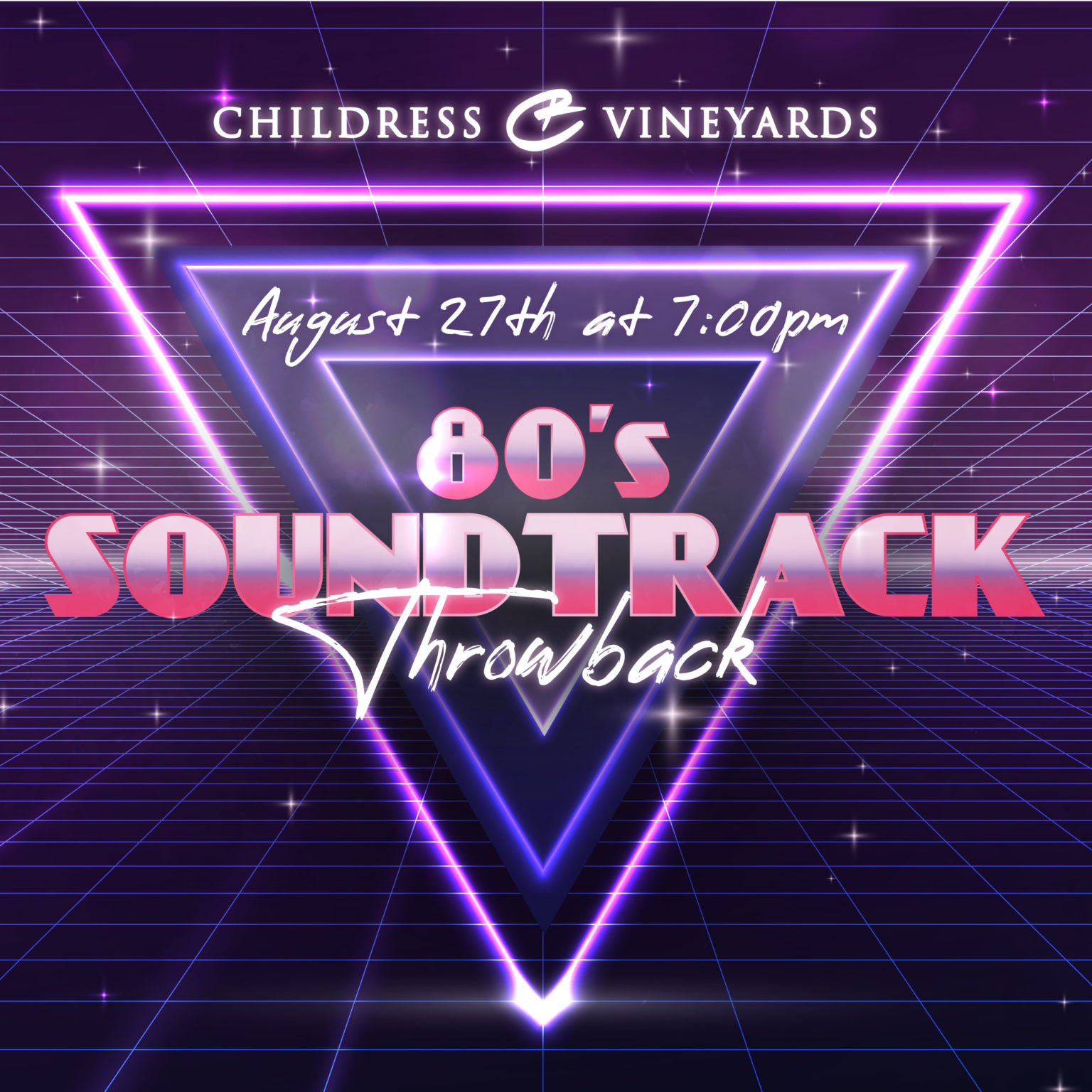 80’s Soundtrack Throwback Childress Wines