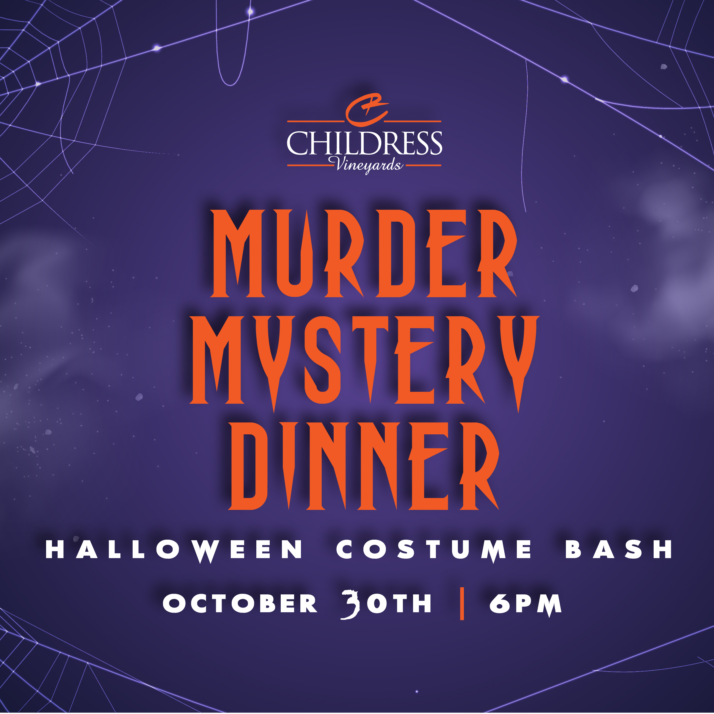 Murder Mystery Dinner – Childress Wines