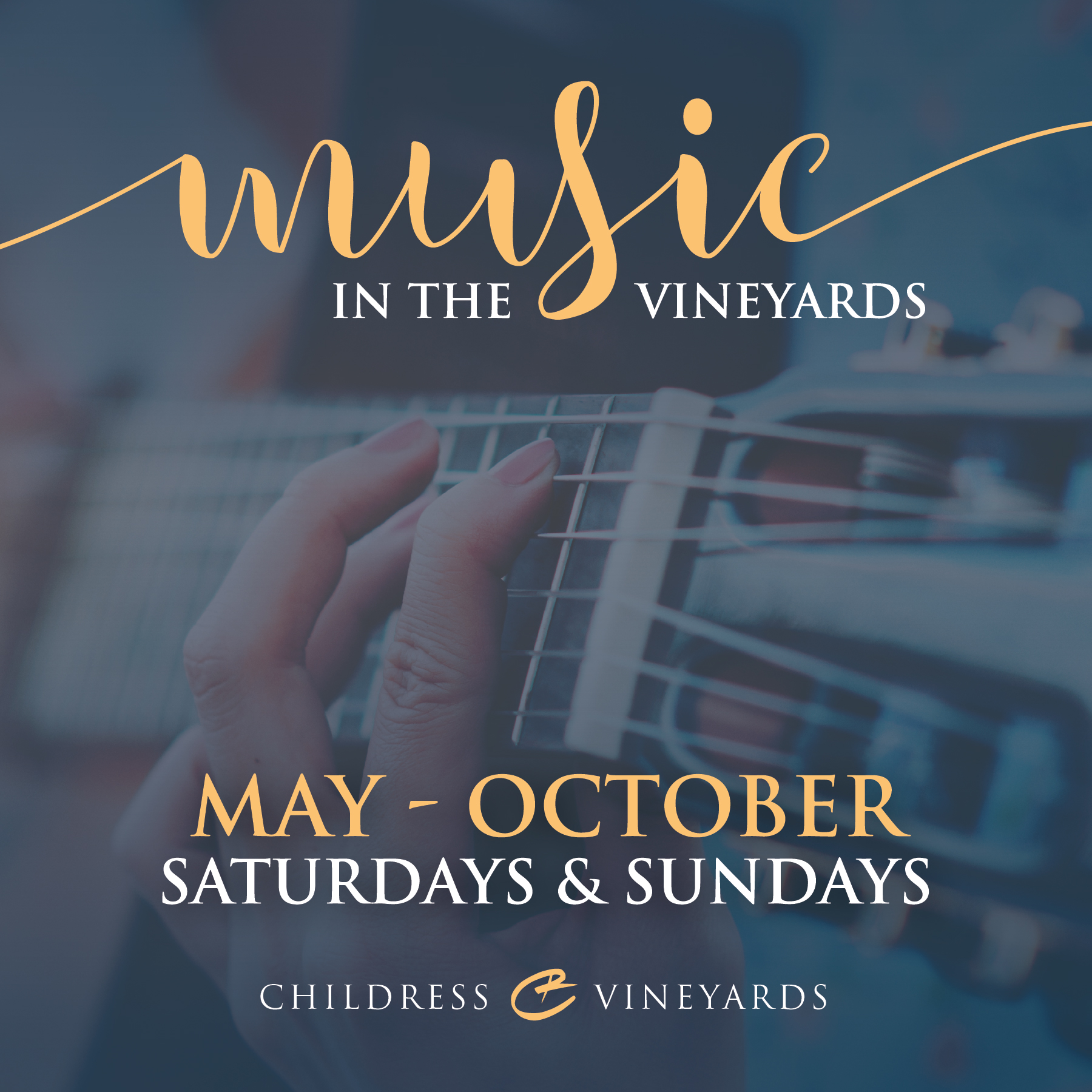 Childress Vineyards and Winery Live Music in the Vineyards Event